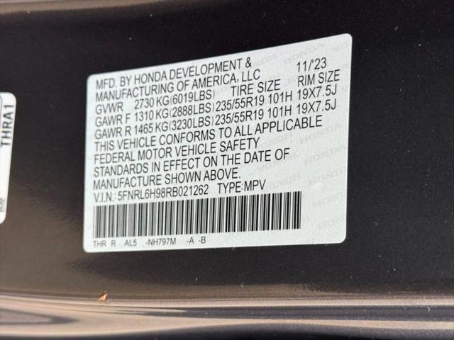 2024 Honda Odyssey Elite