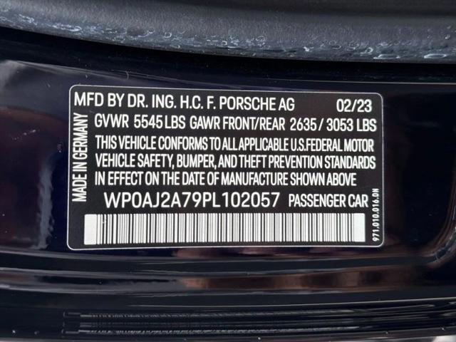 2023 Porsche Panamera Platinum Edition