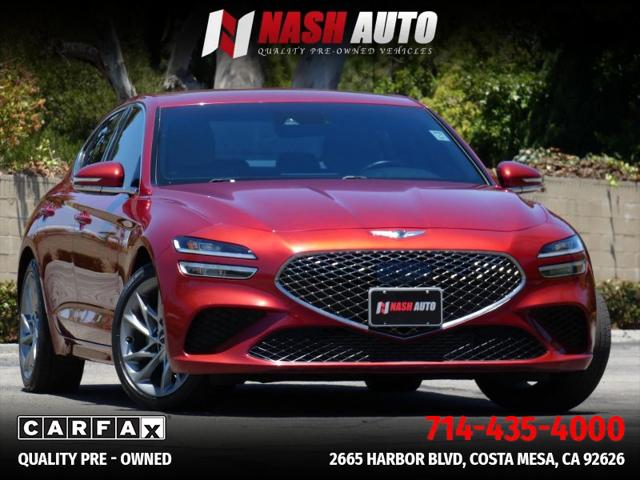 2022 Genesis G70 2.0T RWD