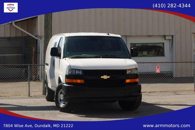 2020 Chevrolet Express Cargo Van RWD 3500 Regular Wheelbase WT for sale in Dundalk, MD