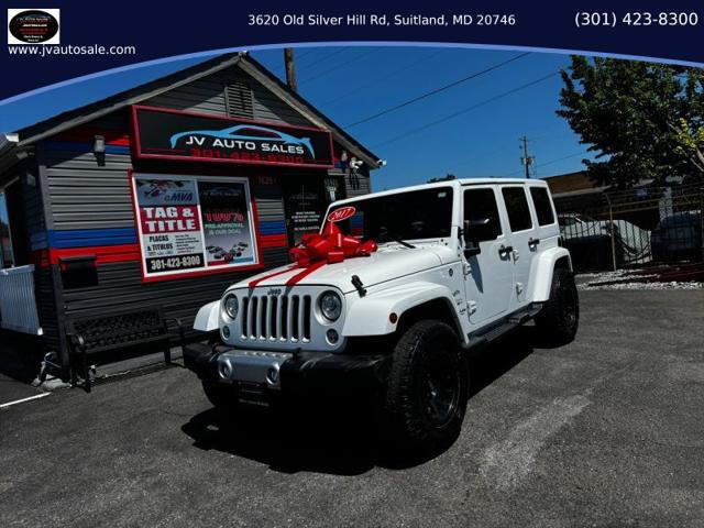 2017 Jeep Wrangler Unlimited Sahara 4x4 for sale in Suitland, MD