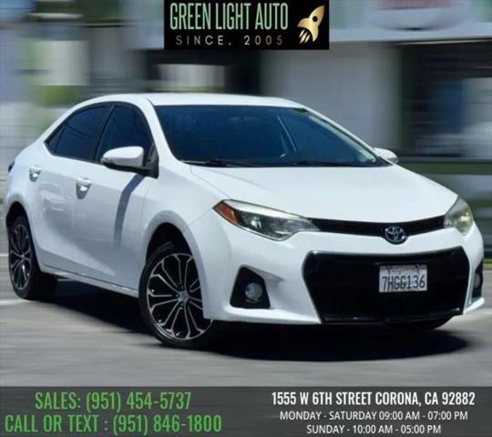 2014 Toyota Corolla S Plus