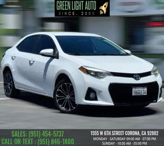 2014 Toyota Corolla S Plus