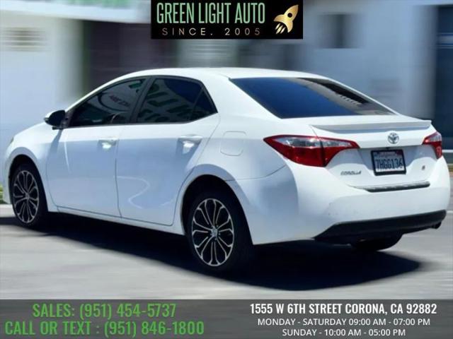 2014 Toyota Corolla S Plus