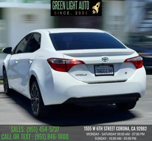 2014 Toyota Corolla S Plus