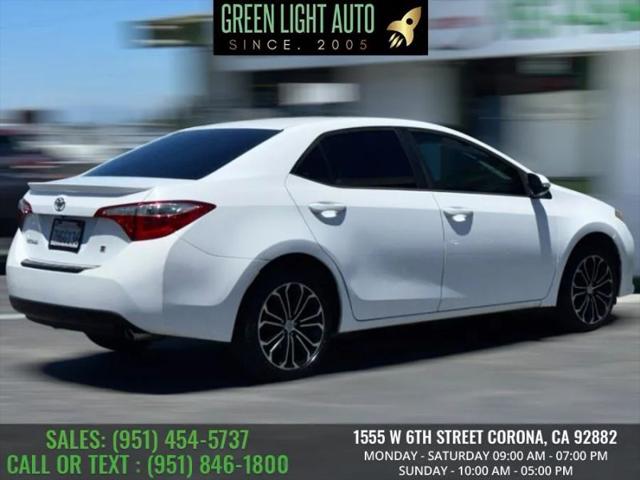 2014 Toyota Corolla S Plus
