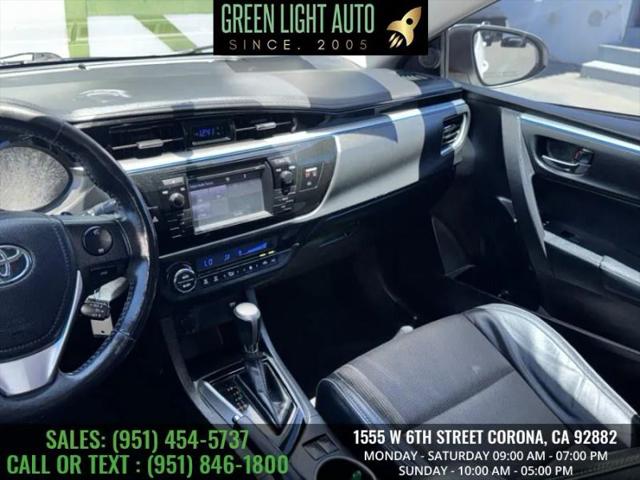 2014 Toyota Corolla S Plus