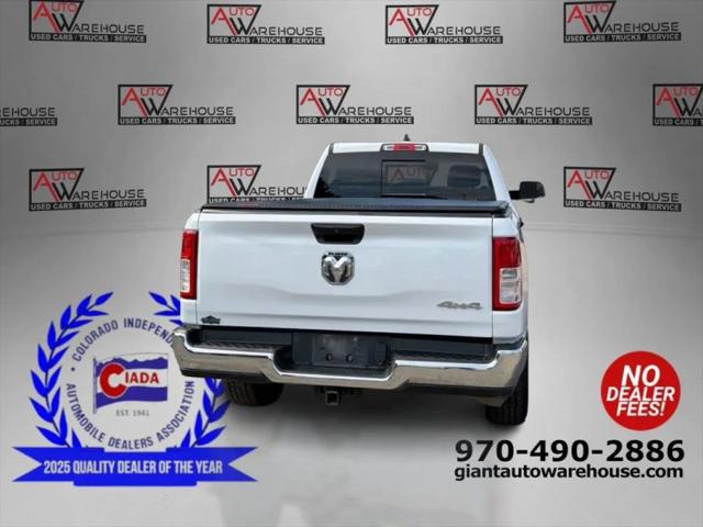 2019 Ram 1500 Tradesman Crew Cab 4x4 6'4" Box