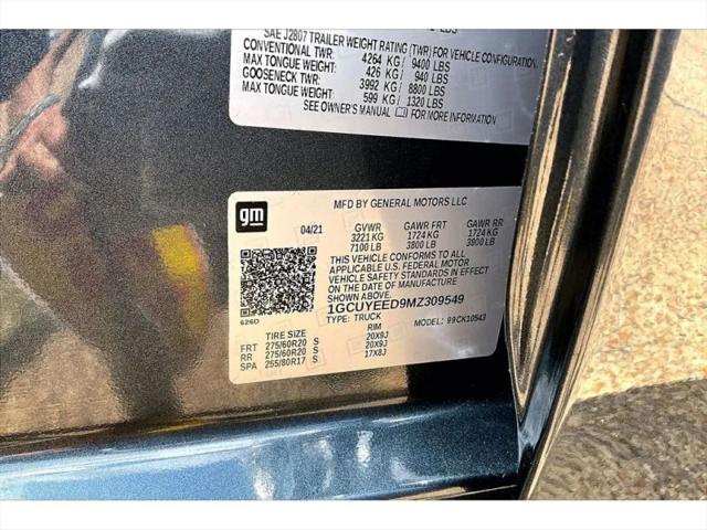 2021 Chevrolet Silverado 1500 4WD Crew Cab Short Bed RST