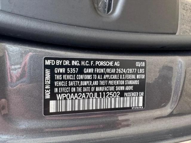 2018 Porsche Panamera 4