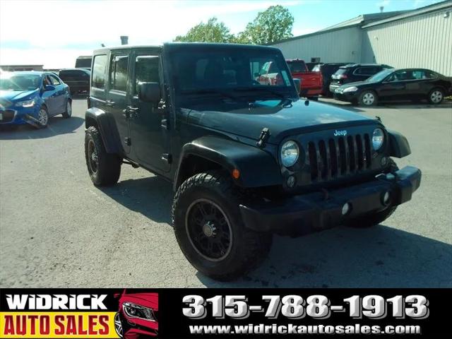 2016 Jeep Wrangler Unlimited Sport for sale in Watertown, NY