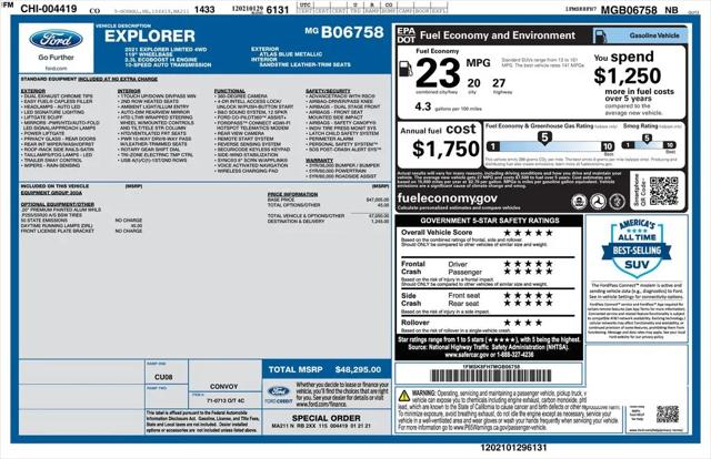 2021 Ford Explorer Limited