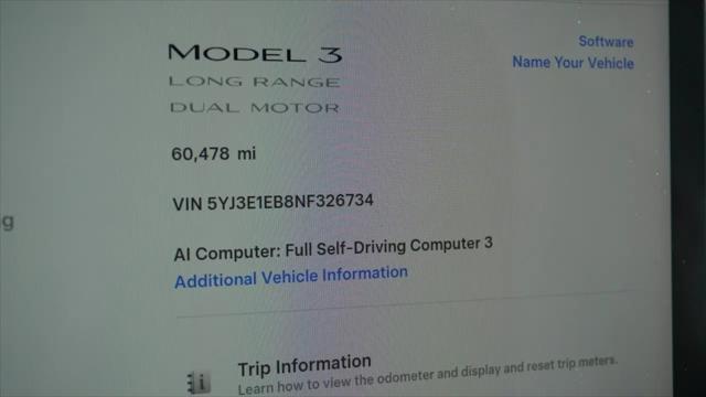 2022 Tesla Model 3 Long Range Dual Motor All-Wheel Drive