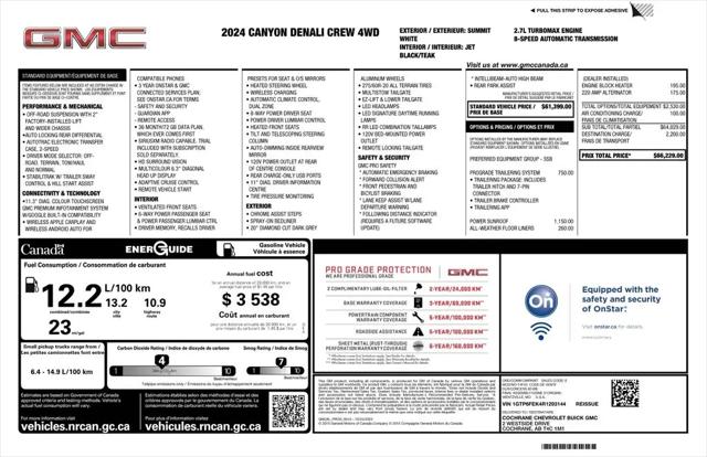 2024 GMC Canyon Denali
