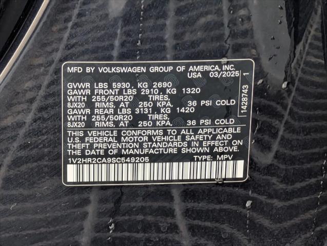 2025 Volkswagen Atlas 2.0T SE w/Technology