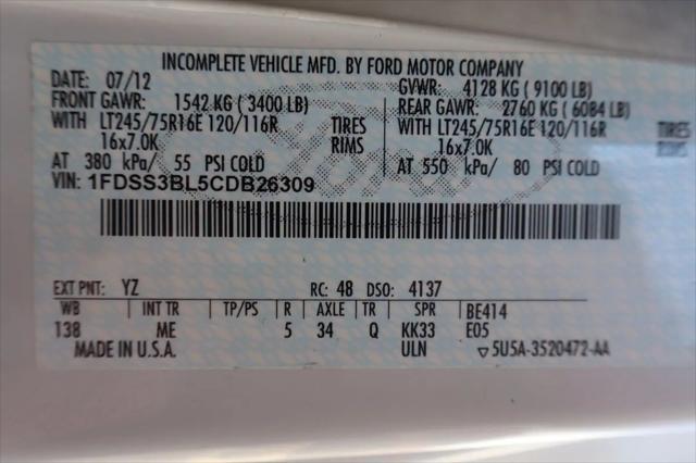 2012 Ford E-350 Super Duty XL