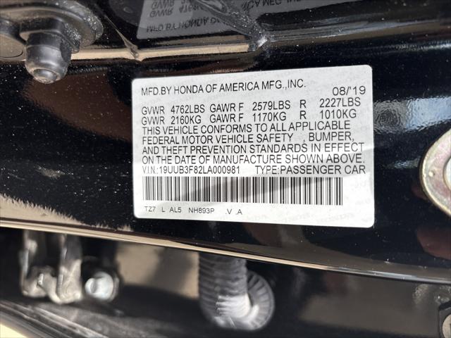 2020 Acura TLX Advance Package