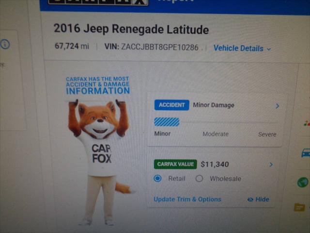 2016 Jeep Renegade Latitude
