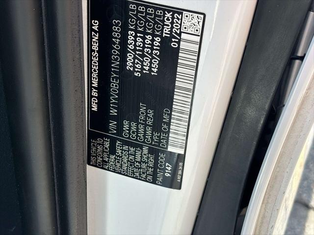 2022 Mercedes-Benz Metris Cargo