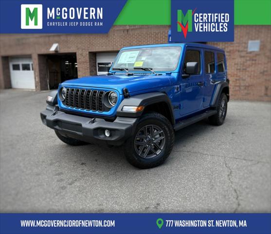 2026 Jeep Wrangler 4-Door Sport S 4x4 for sale in Newton, MA