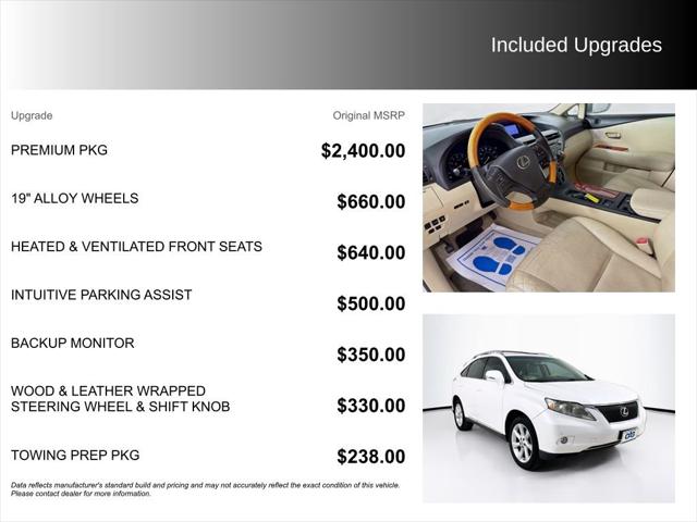 2011 Lexus RX 350 350