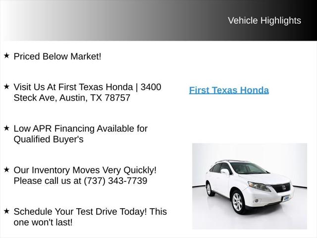 2011 Lexus RX 350 350