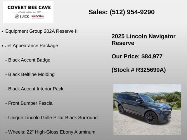 2025 Lincoln Navigator Reserve