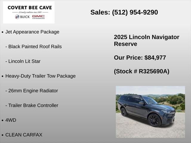 2025 Lincoln Navigator Reserve