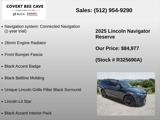 2025 Lincoln Navigator Reserve