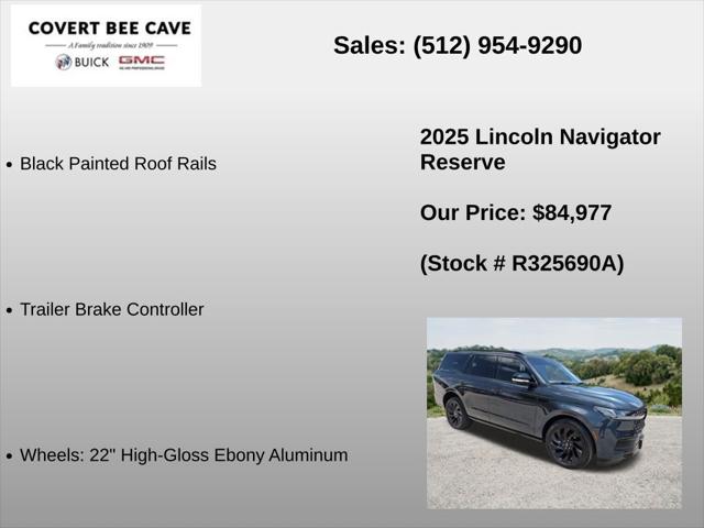 2025 Lincoln Navigator Reserve