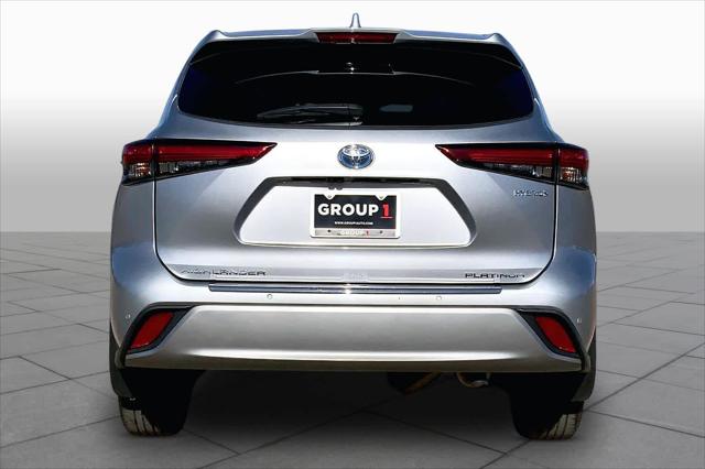 Used 2020 Toyota Highlander Hybrid Platinum For Sale in Lubbock, TX