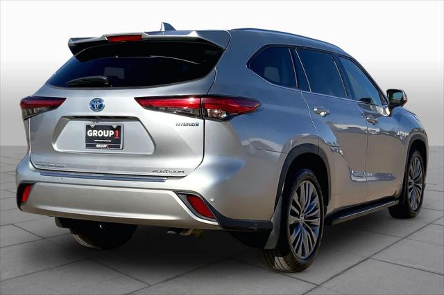 Used 2020 Toyota Highlander Hybrid Platinum For Sale in Lubbock, TX