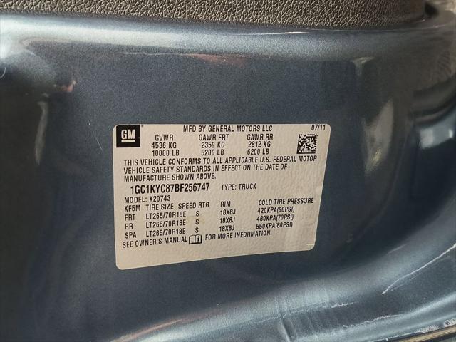 2011 Chevrolet Silverado 2500HD LTZ