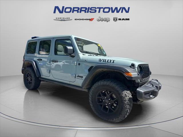 2024 Jeep Wrangler 4-Door Willys 4x4 2024 Jeep Wrangler 4-Door Willys 4x4