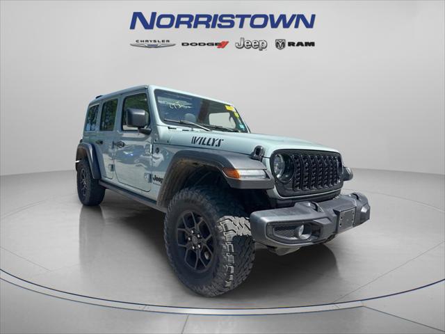 2024 Jeep Wrangler 4-Door Willys 4x4 2024 Jeep Wrangler 4-Door Willys 4x4