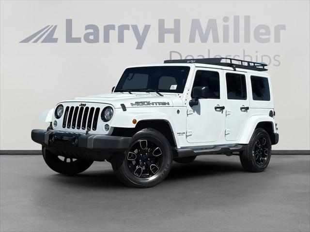 2017 Jeep Wrangler Unlimited Smoky Mountain 4x4 for sale in Peoria, AZ
