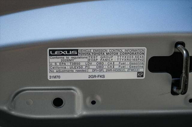 2026 Lexus IS 350 F SPORT