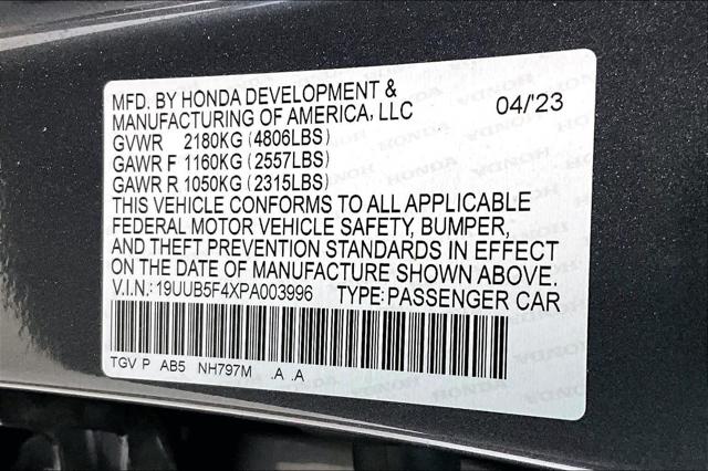 2023 Acura TLX Technology Package
