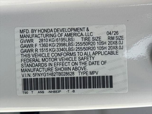 2026 Honda Pilot Elite
