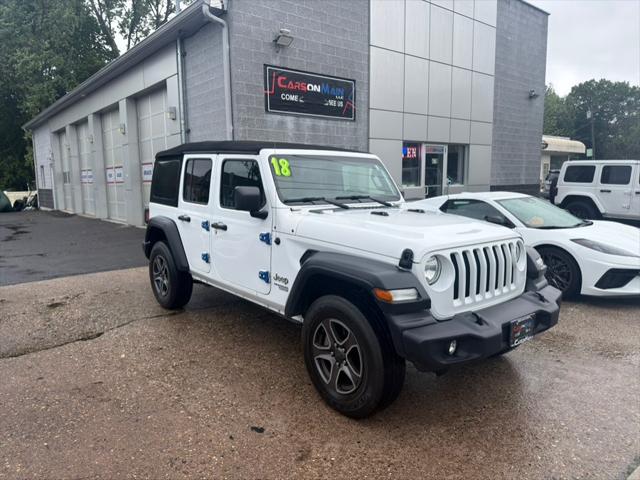 2018 Jeep Wrangler Unlimited Sport S 4x4 for sale in Manchester, CT