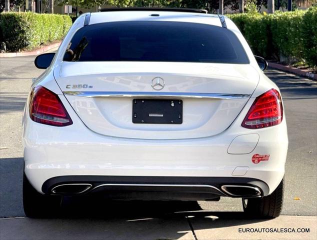 2018 Mercedes-Benz C 350e C 350e 4dr Sedan