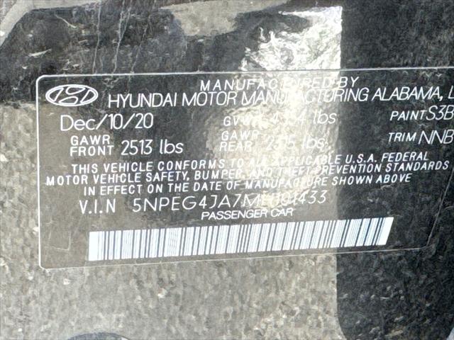 2021 Hyundai Sonata SE