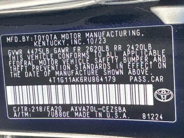 2024 Toyota Camry SE