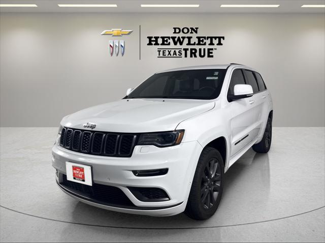 2019 Jeep Grand Cherokee High Altitude 4x4 for sale in GEORGETOWN, TX