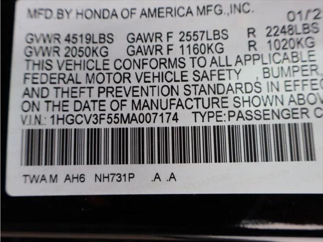 2021 Honda Accord Hybrid EX-L