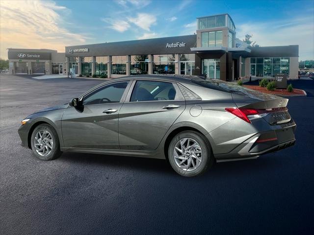 2025 Hyundai Elantra Hybrid Blue