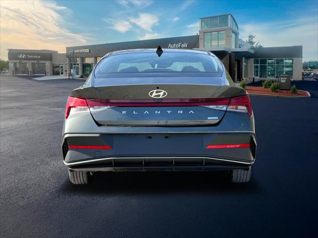 2025 Hyundai Elantra Hybrid Blue