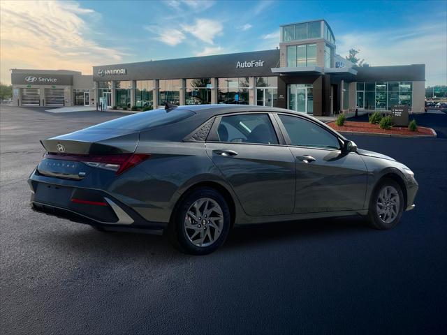 2025 Hyundai Elantra Hybrid Blue
