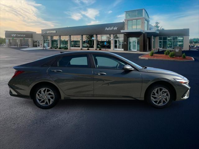 2025 Hyundai Elantra Hybrid Blue