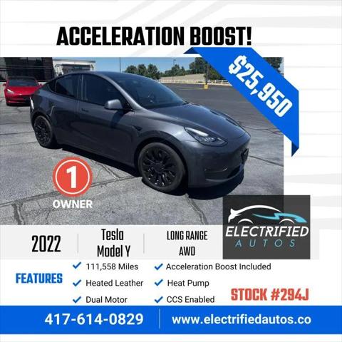 2022 Tesla Model Y Long Range Dual Motor All-Wheel Drive for sale in Joplin, MO